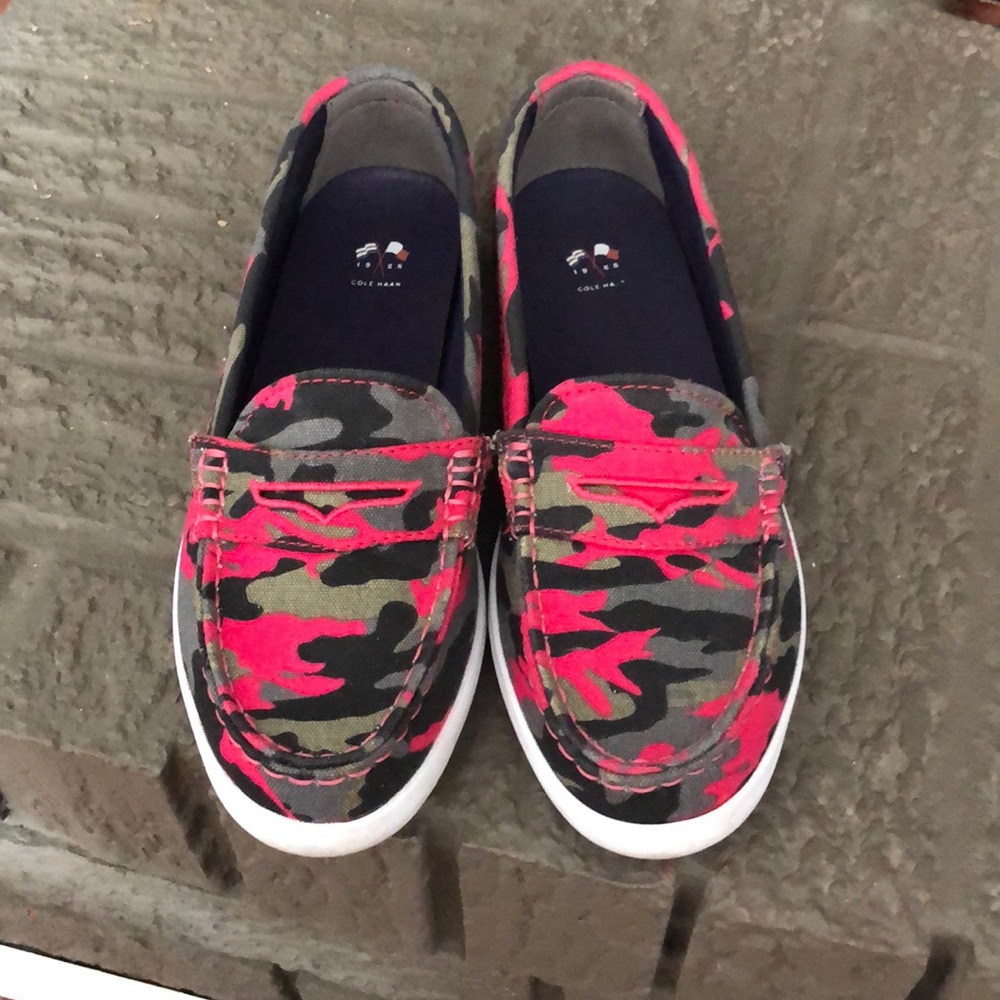 Pink and Grey Camo Cole Haan’s